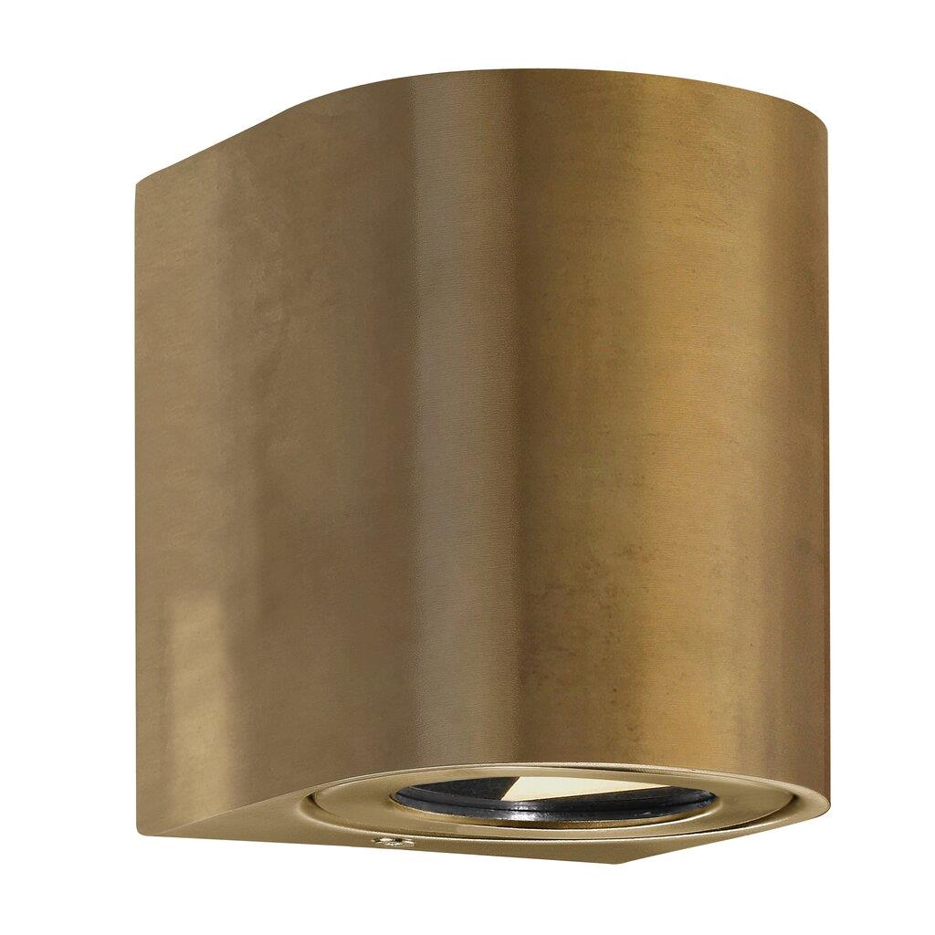 Nordlux Canto 2 Brass 49701035 Up/Down LED Wall Light